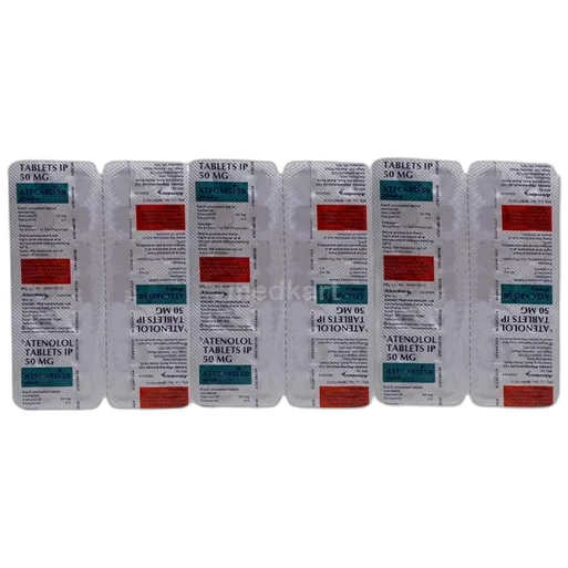 atecard 50mg tablet 14's